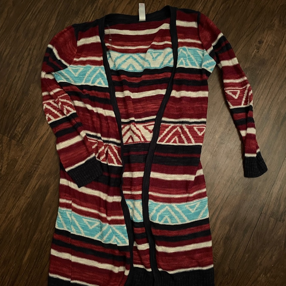 Xhilaration long sweater girls small